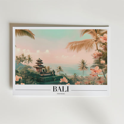 Bali Sunset Poster
