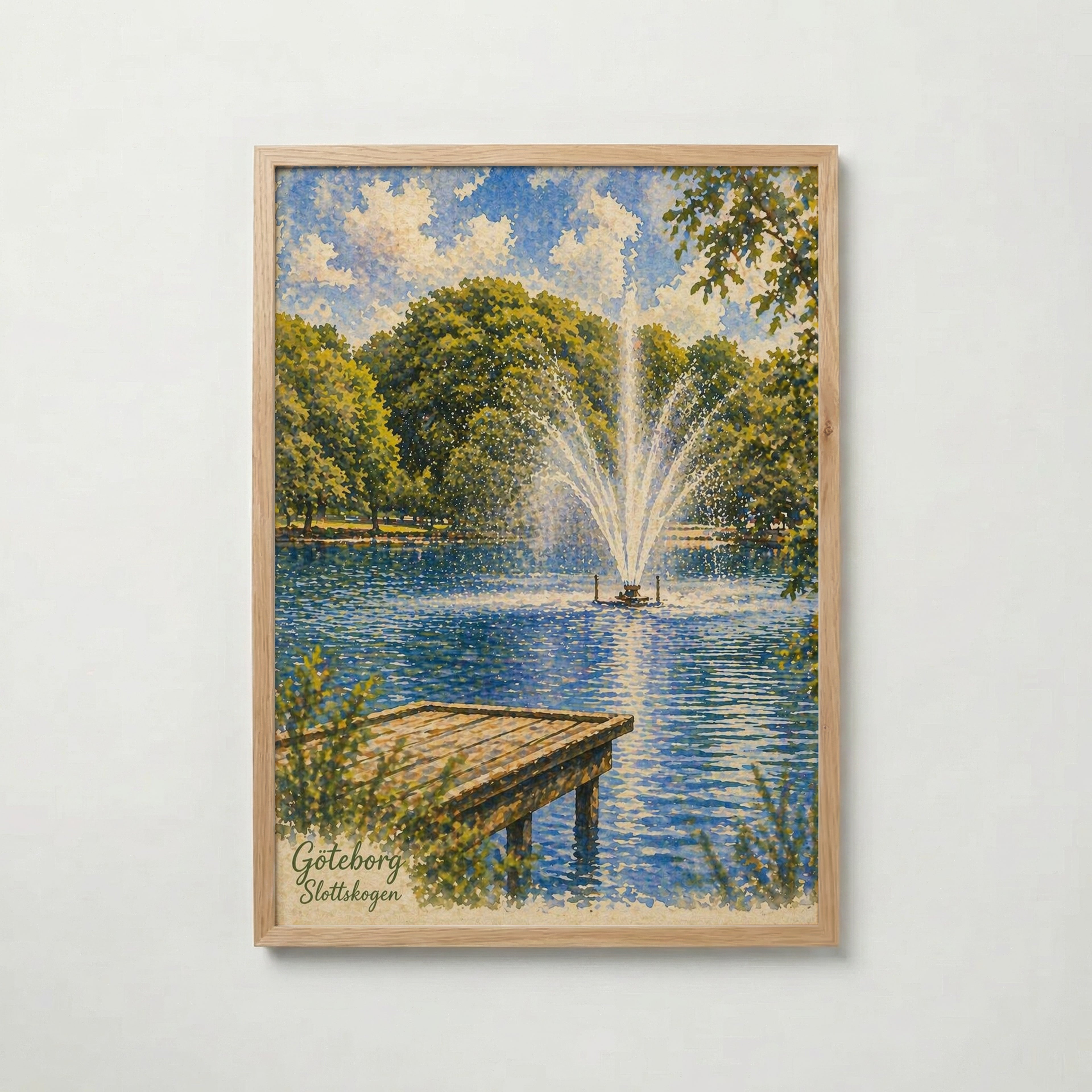 Slottsskogen Göteborg Poster