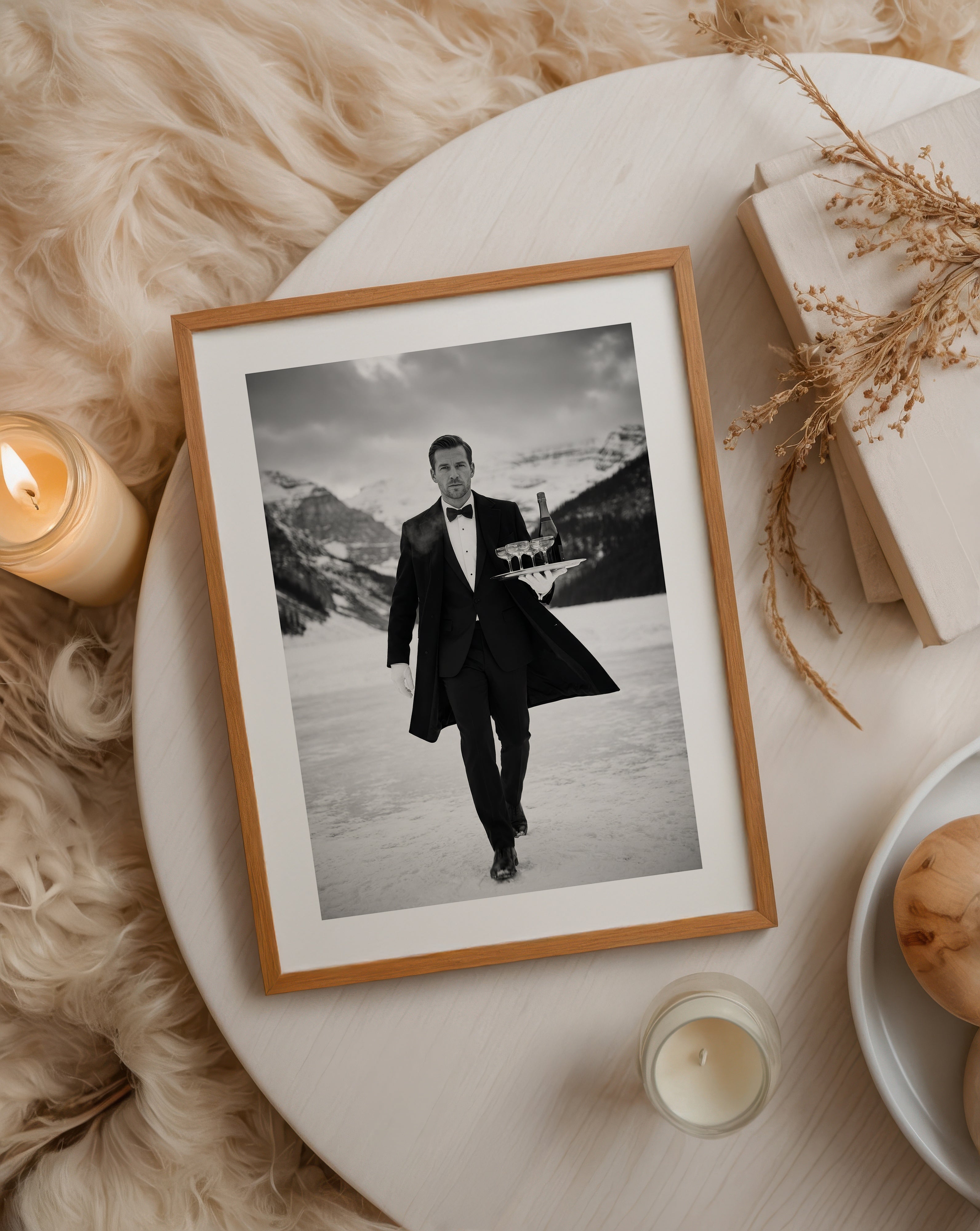 Alpine Service Elegance Poster affisch – köp poster online – Bozetto väggdekoration