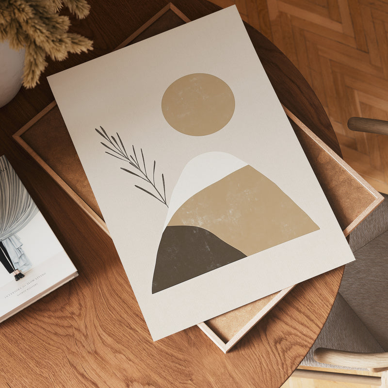 Organic View Poster