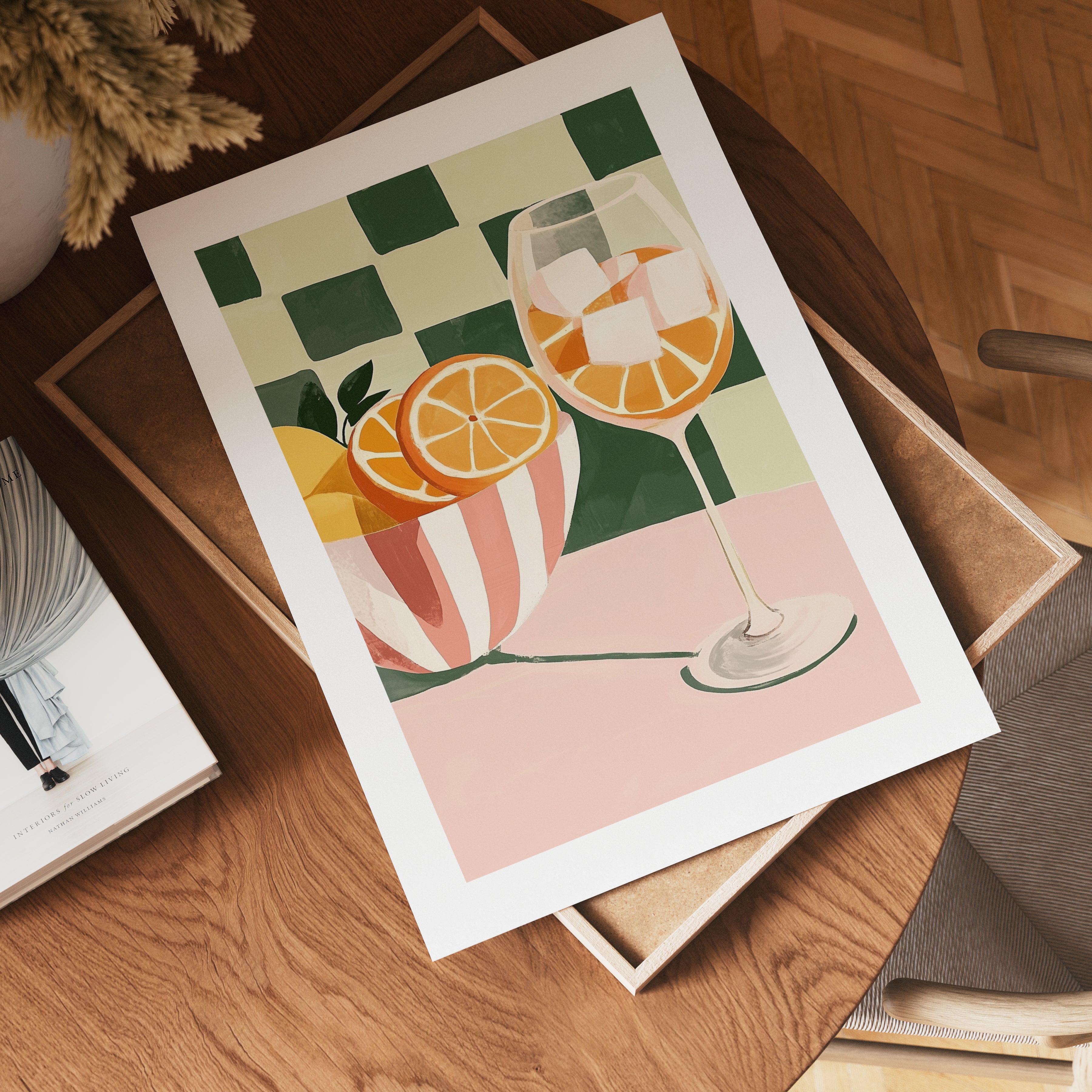 Tropical Charm Drink Poster