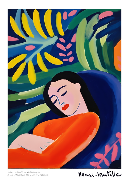 Sieste Tropicale Matisse Poster