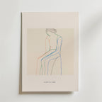 Contour Lines Poster