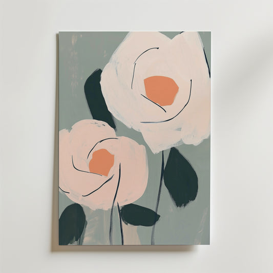 Red Tulip Delight Poster