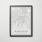 Karlstad Karta Poster