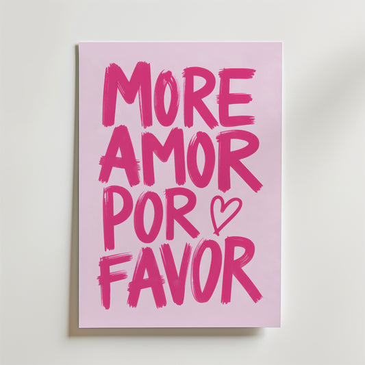More Amor Por Favor Poster