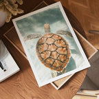 Ocean Turtle Escape Poster