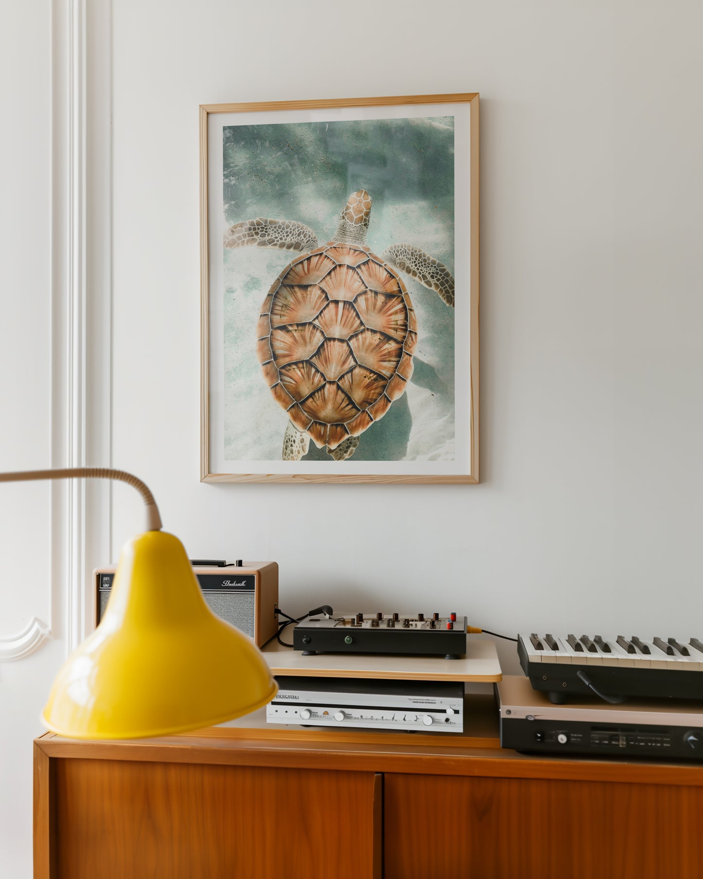 Ocean Turtle Escape Poster