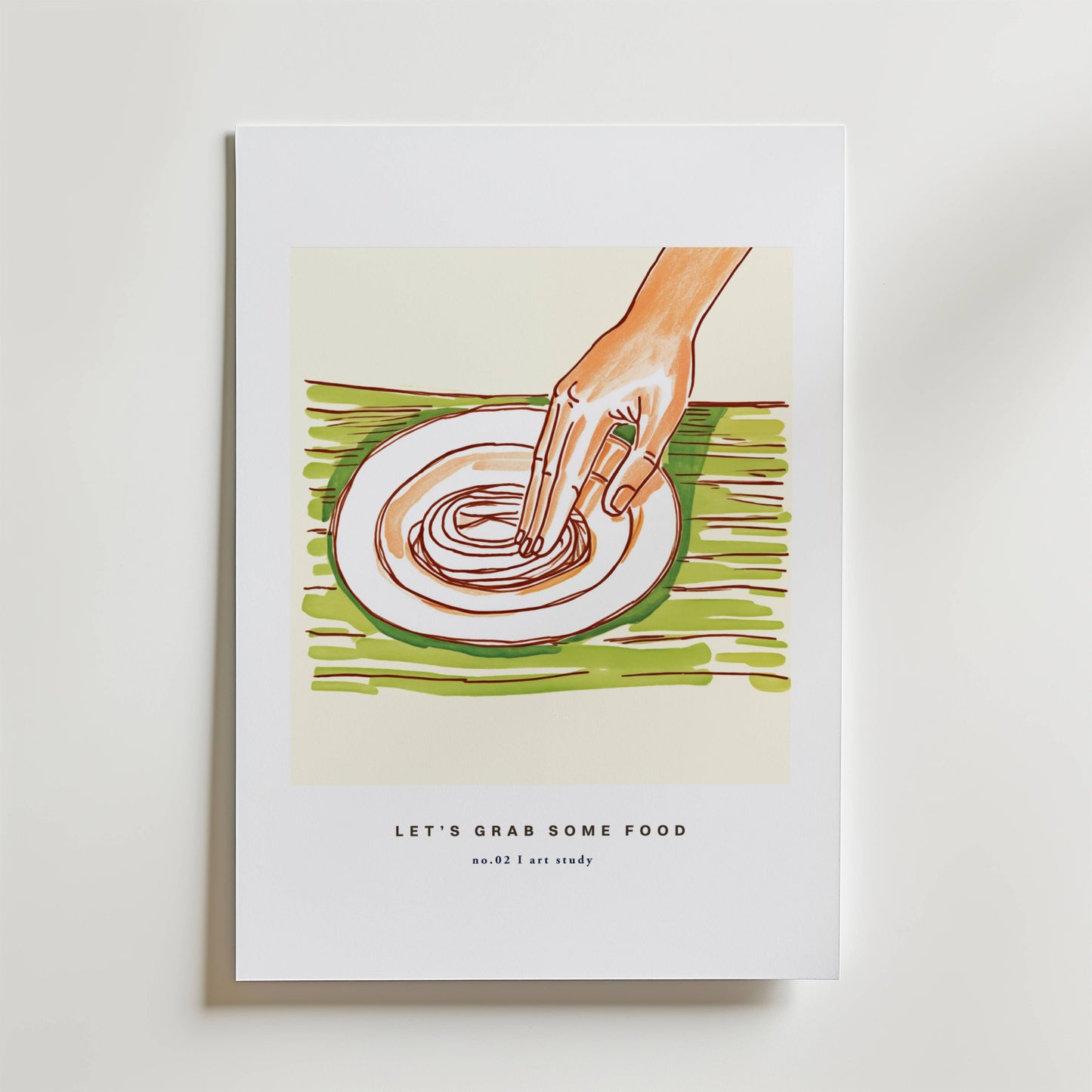 Let’s Grab Some Food Poster