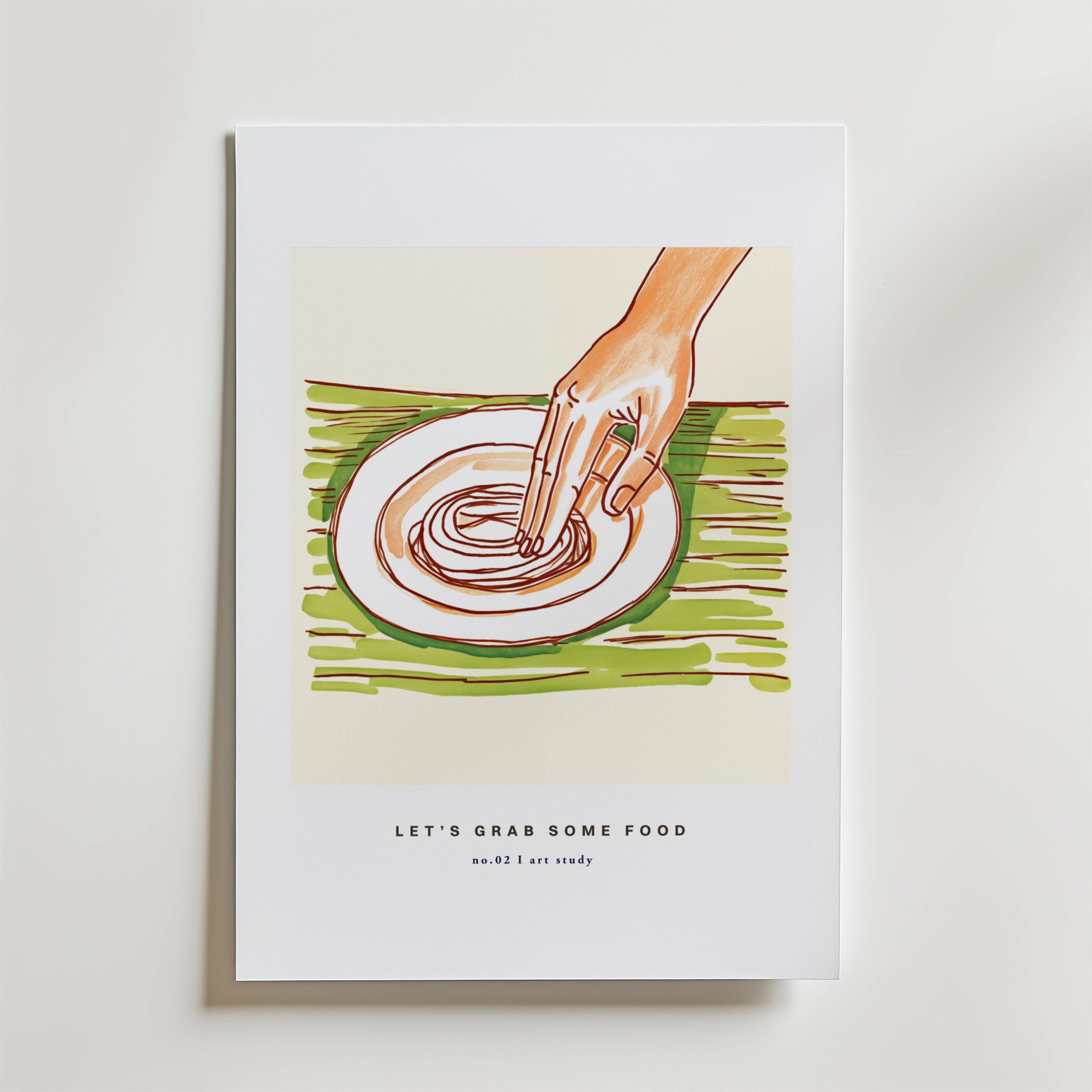 Let’s Grab Some Food Poster