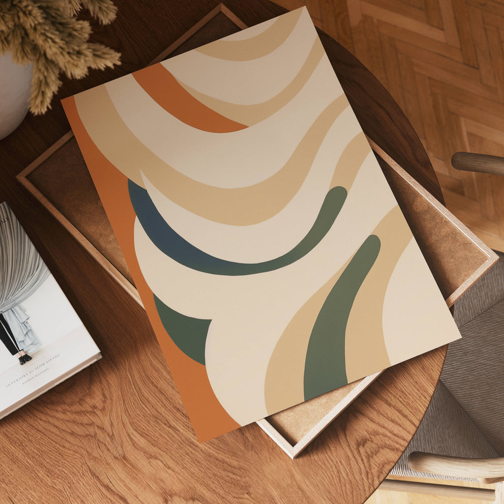 Flowing Earth Poster