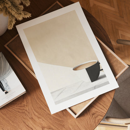 Morning Coffe Harmony Poster