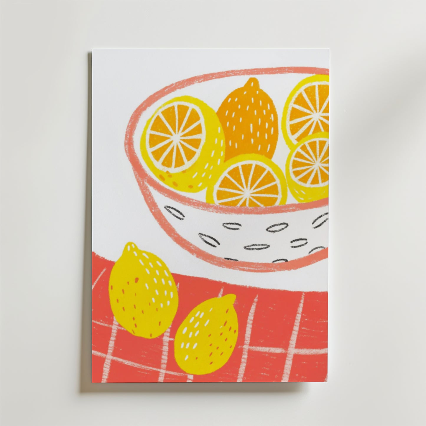Lemon Picnic Poster
