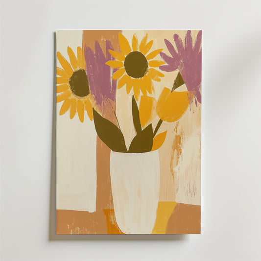Pink Rose Bouquet Poster
