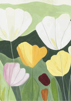 Blue Hydrangea Bliss Poster