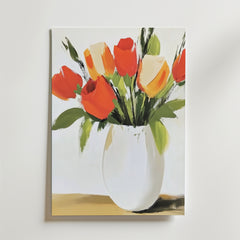 En livlig Yellow Daffodil Dance Poster från Bozetto visar upp ljusa blommor mot en ren bakgrund, perfekt för konstposter tryckt på FSC-certifierat premiumpapper.