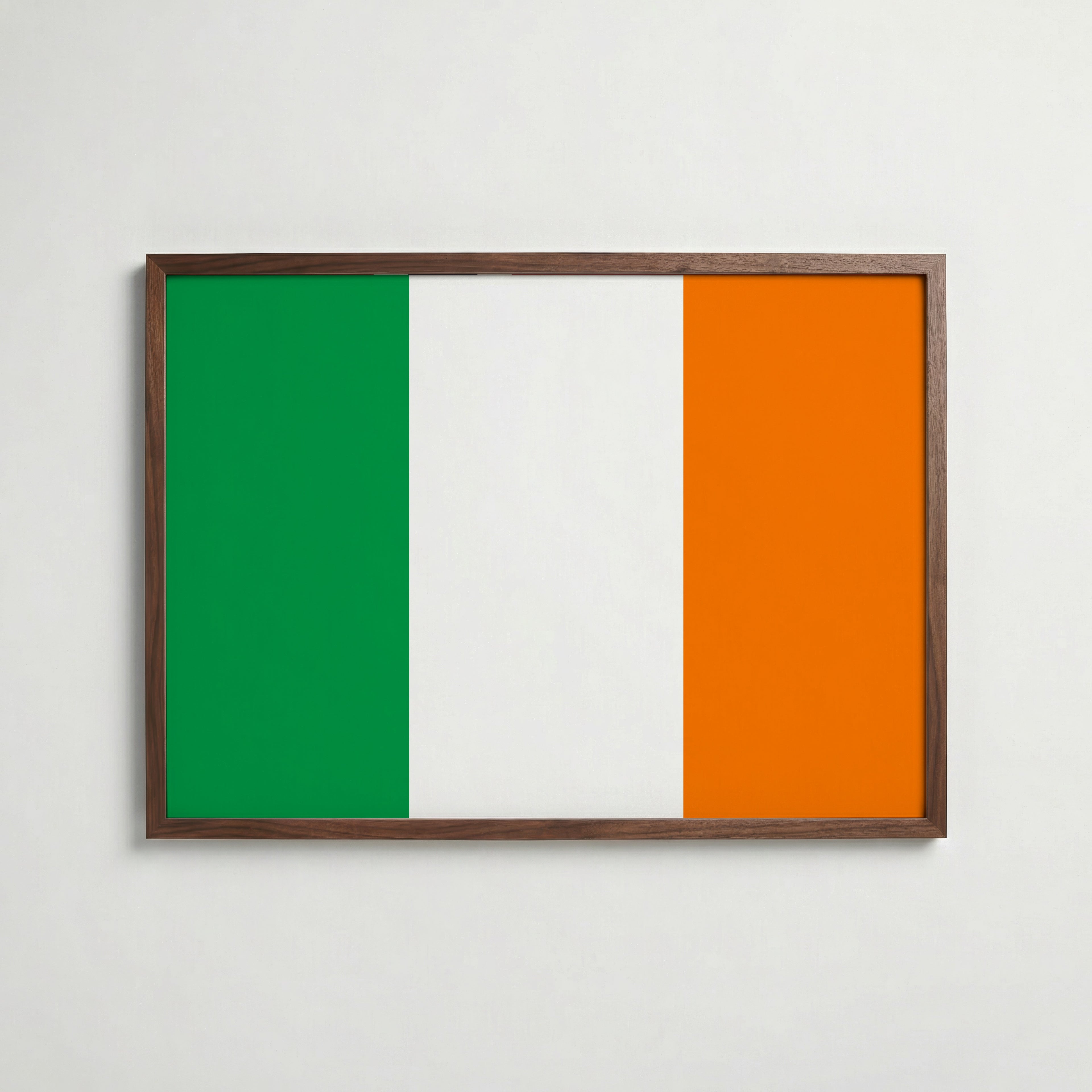 Ireland National Flag Poster poster – väggdekoration för hemmet – köp hos Bozetto