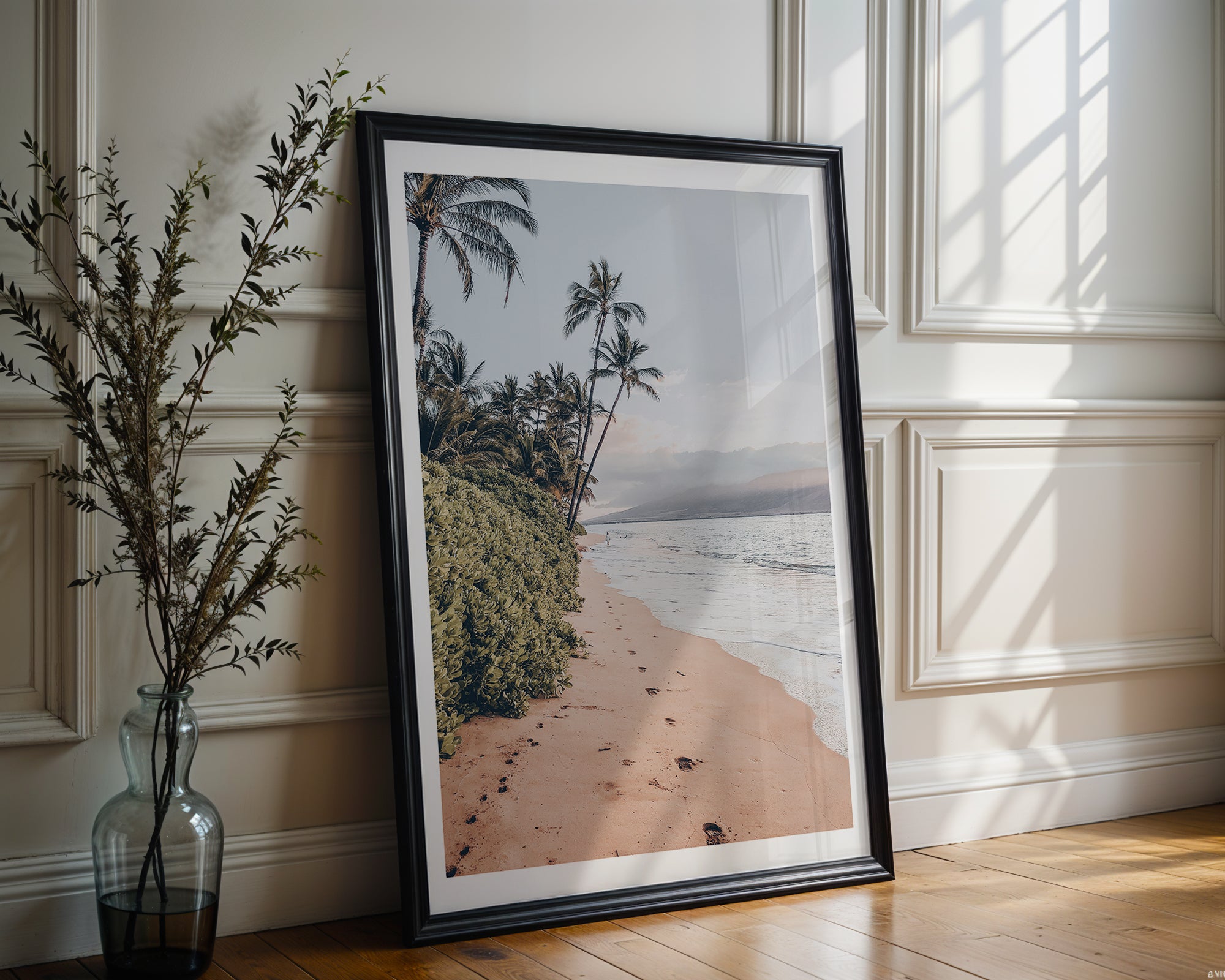 Coastal Palm Serenity Poster