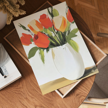 Yellow Daffodil Dance Poster