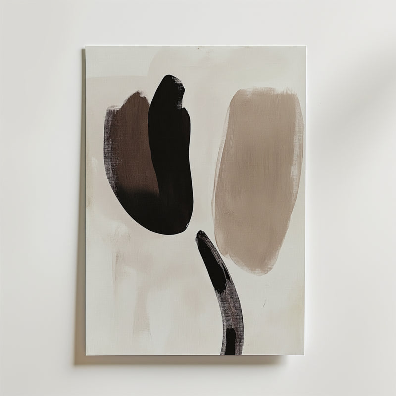 Monochrome Flow Poster