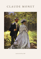 Claude Monet Lunch On The Grass Poster