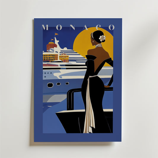 Monaco No.2 Poster