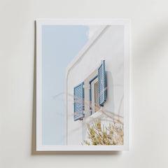 Aegean Breeze Window Poster