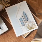 Aegean Breeze Window Poster