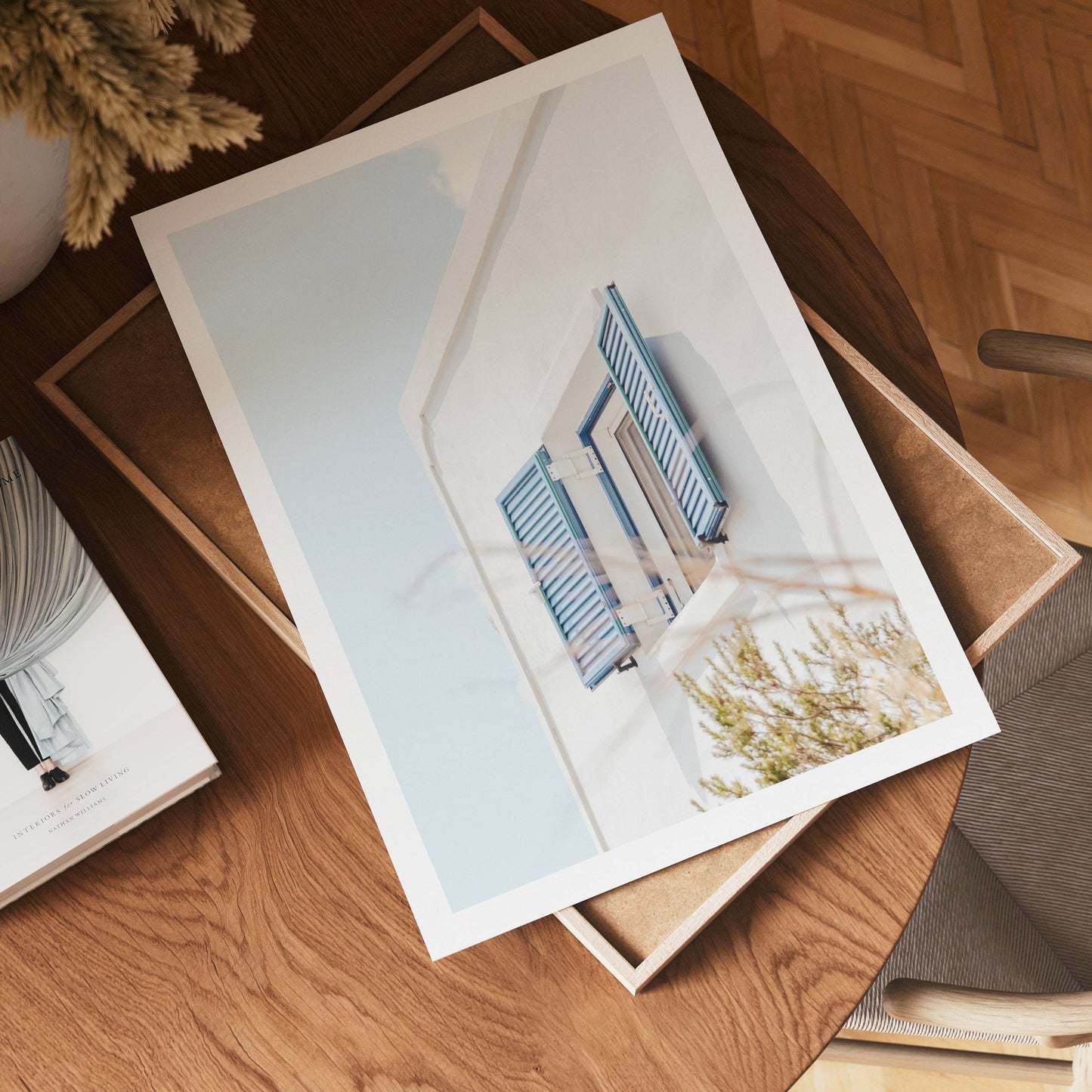 Aegean Breeze Window Poster