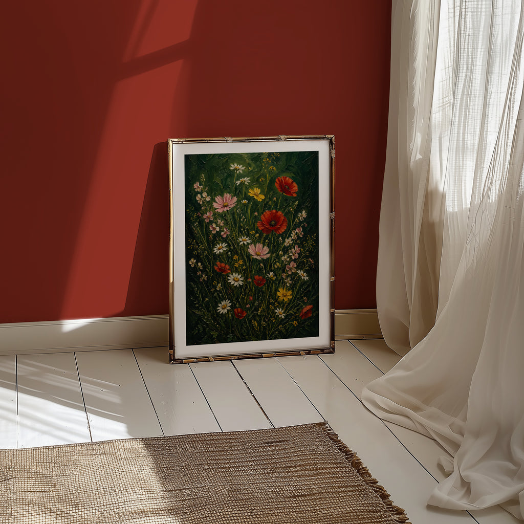 Wildflower Meadow Poster