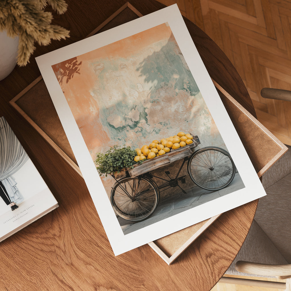 Wheels & Citrus Poster