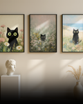 Bundle 3-pack Midnight Meadow Collection – affischset poster kollektion – köp online hos Bozetto