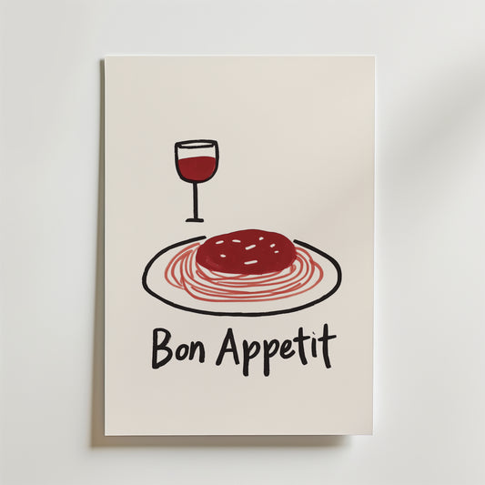 Bon Appetit Poster