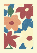 Floral wall Poster