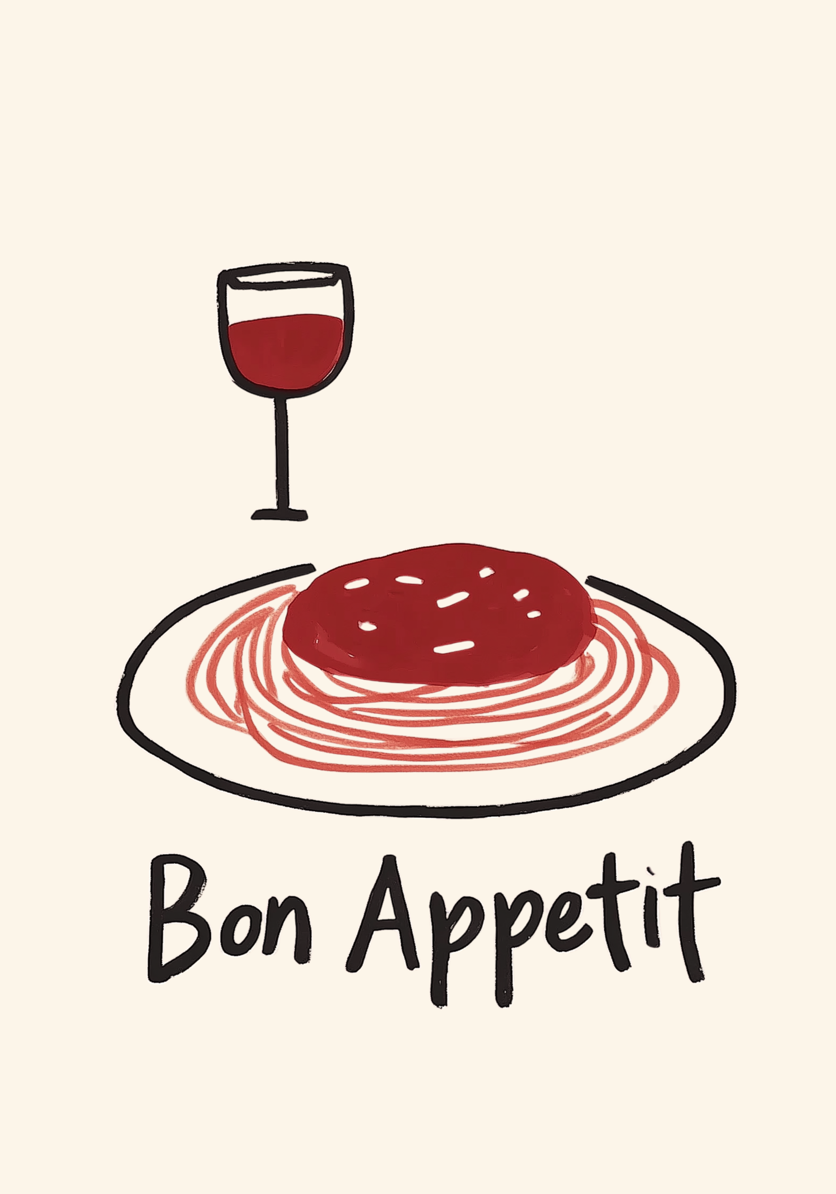 Bon Appetit Poster