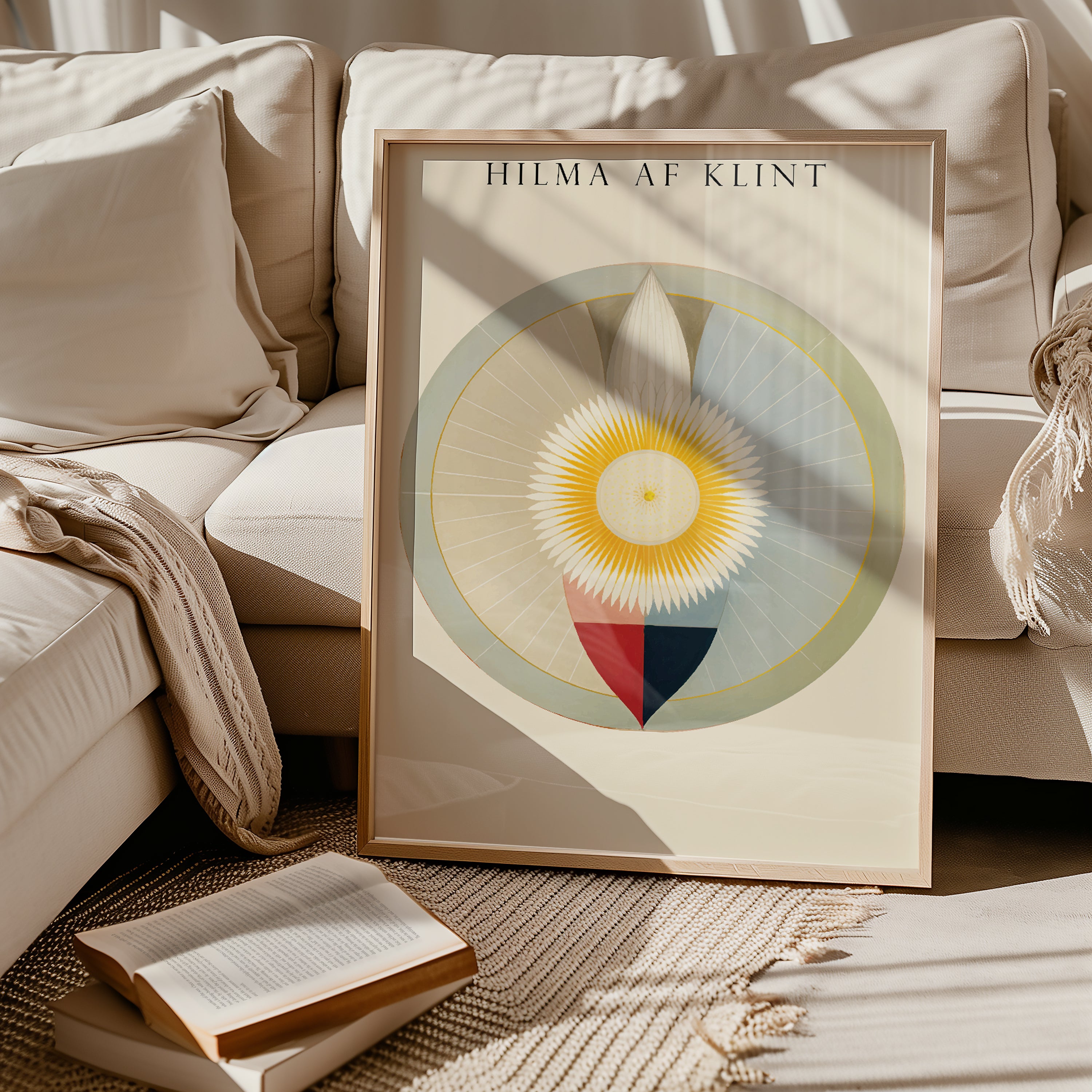 Hilma af Klint The Sun Within Poster