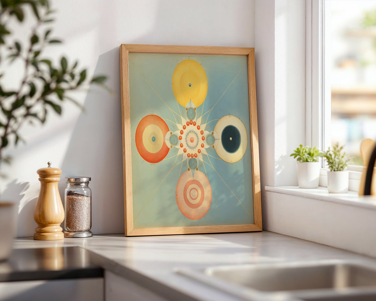 Hilma af Klint The Four Worlds Poster