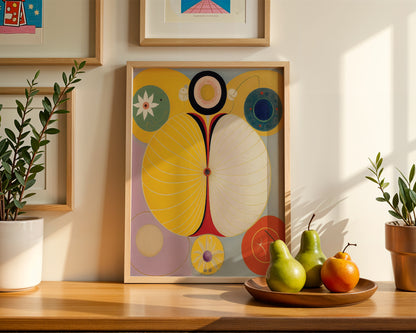 Hilma af Klint The Source of Light Poster