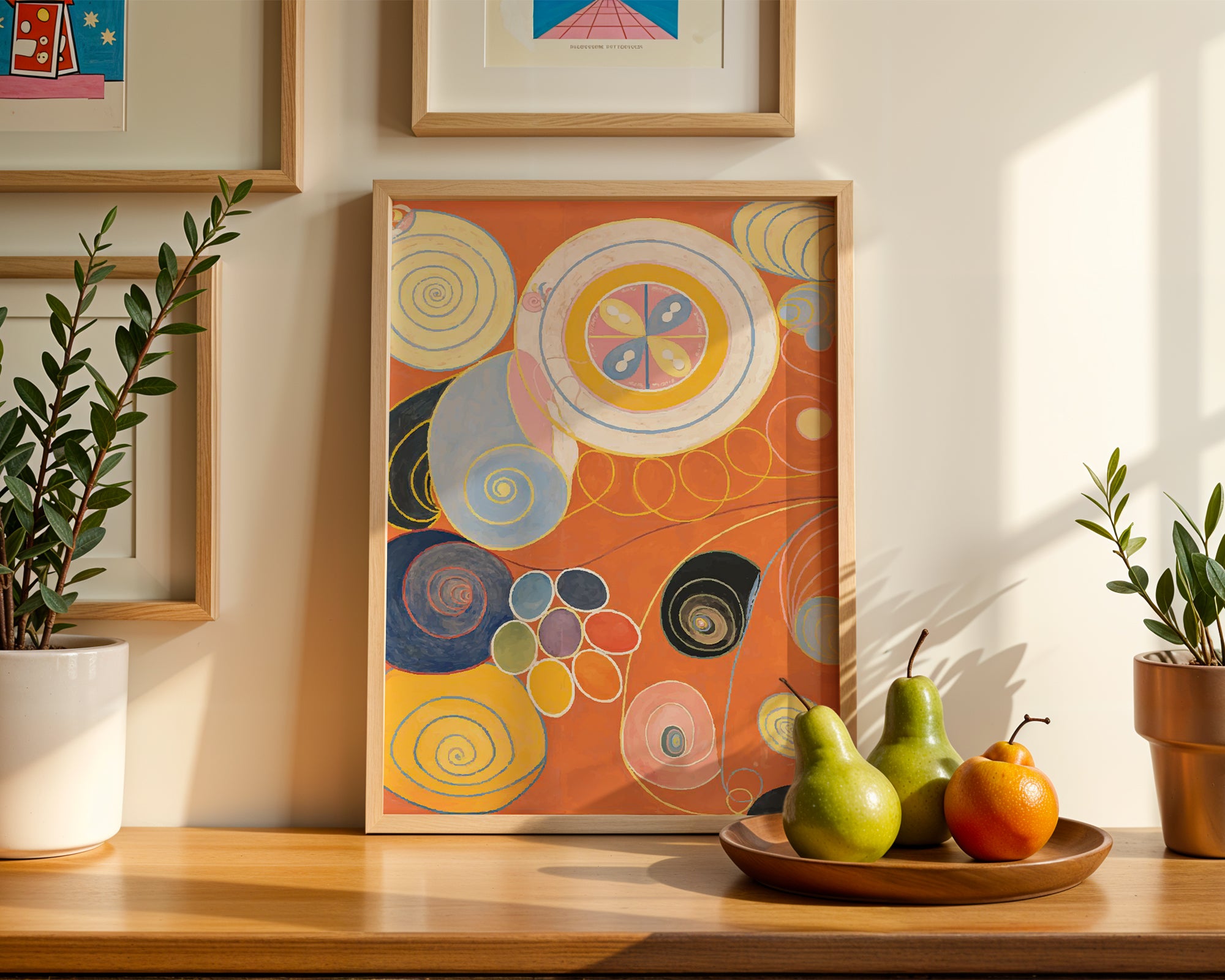 Hilma af Klint Spirals of Creation Poster