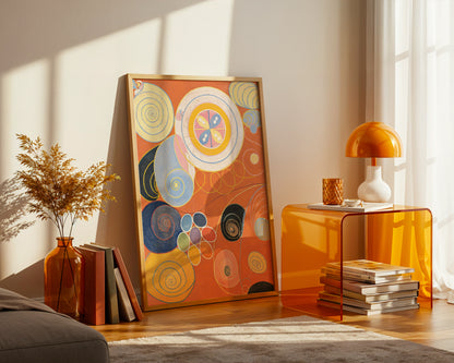 Hilma af Klint Spirals of Creation Poster