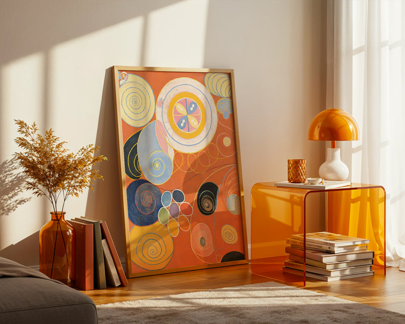 Hilma af Klint Spirals of Creation Poster