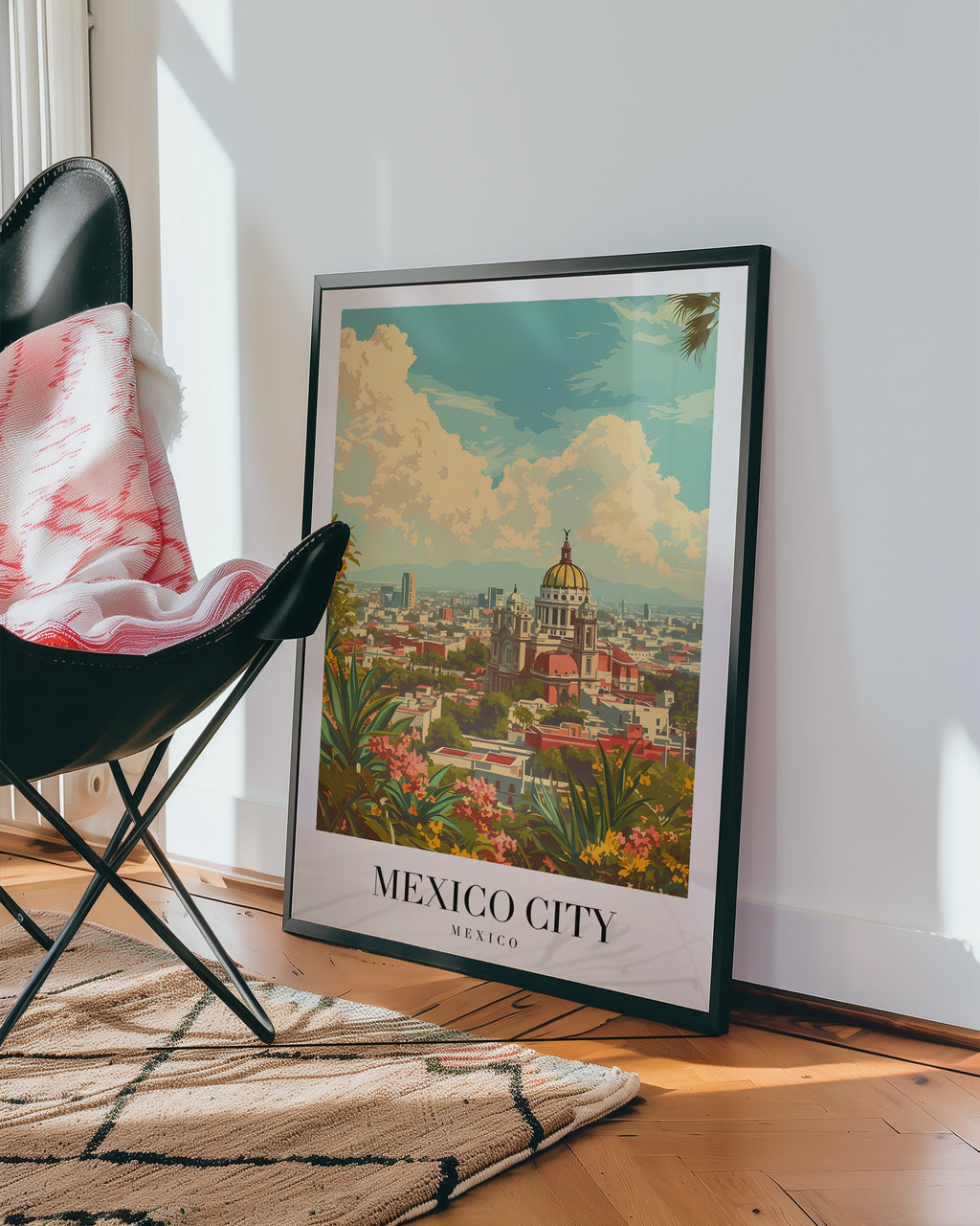 Colors Of Mexico City Poster