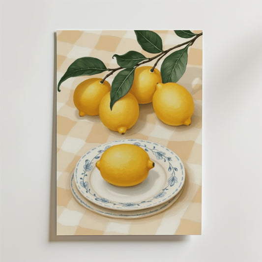 Lemon Picnic No.2 Poster