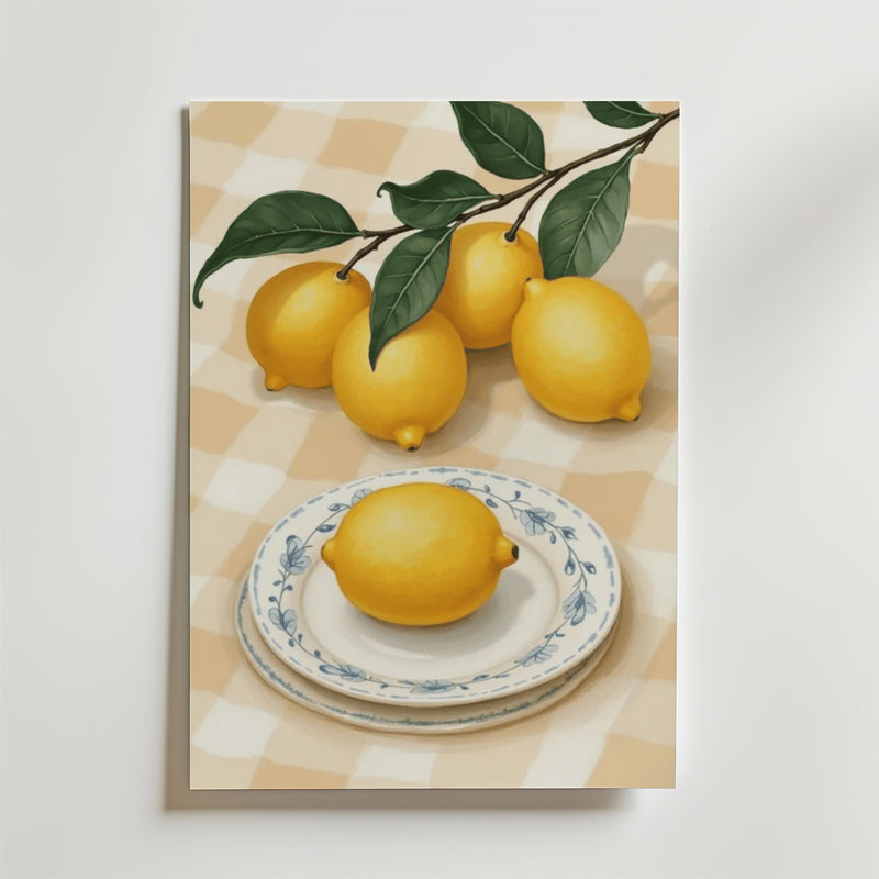 Lemon Picnic No.2 Poster