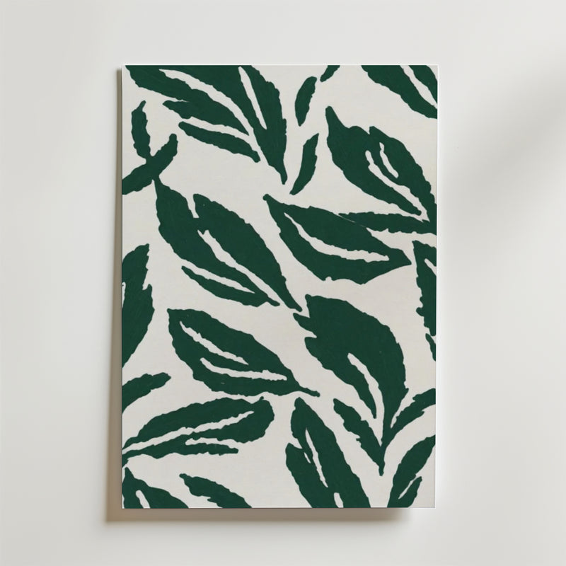 Green Leaves Poster