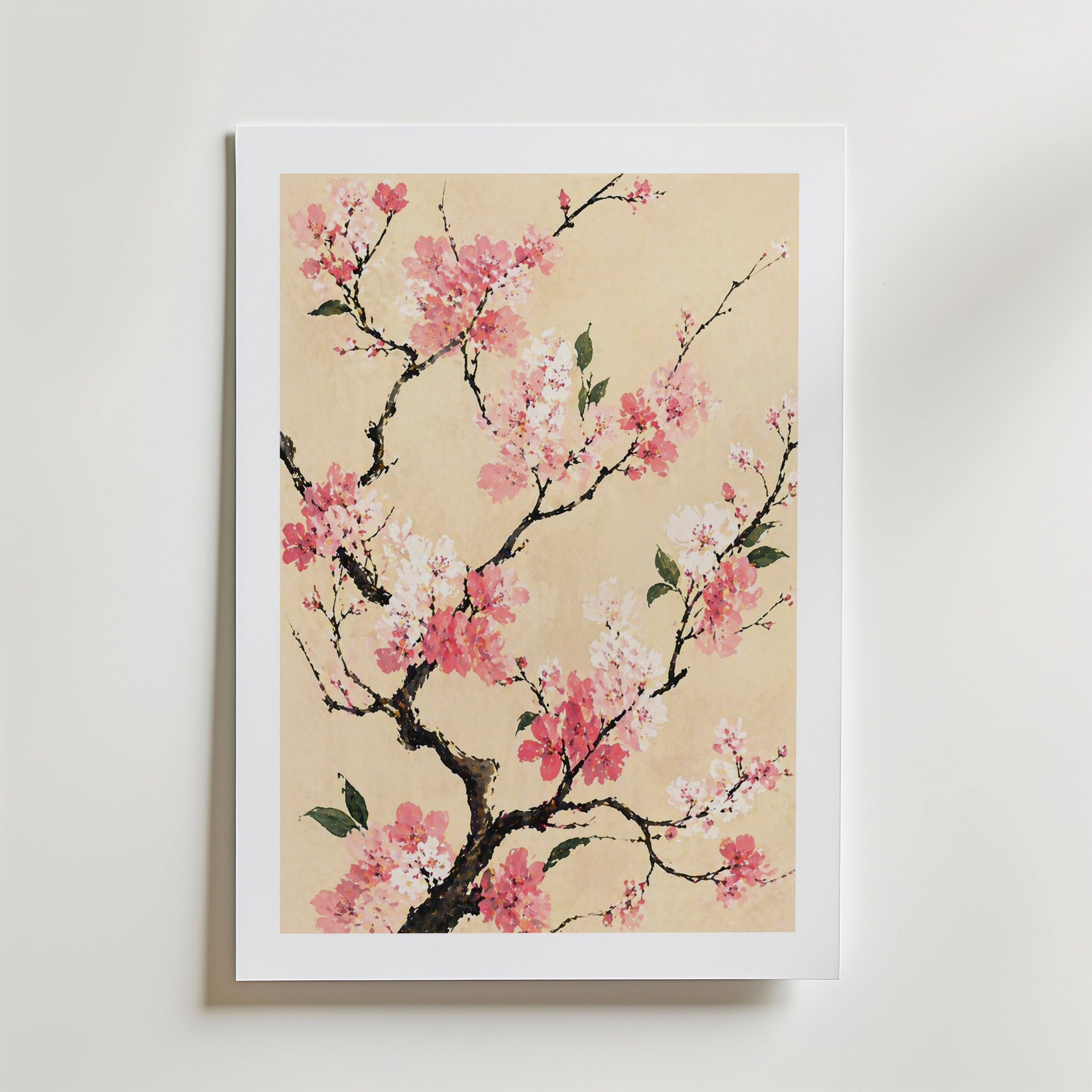 Cherry Blossom Branch Poster