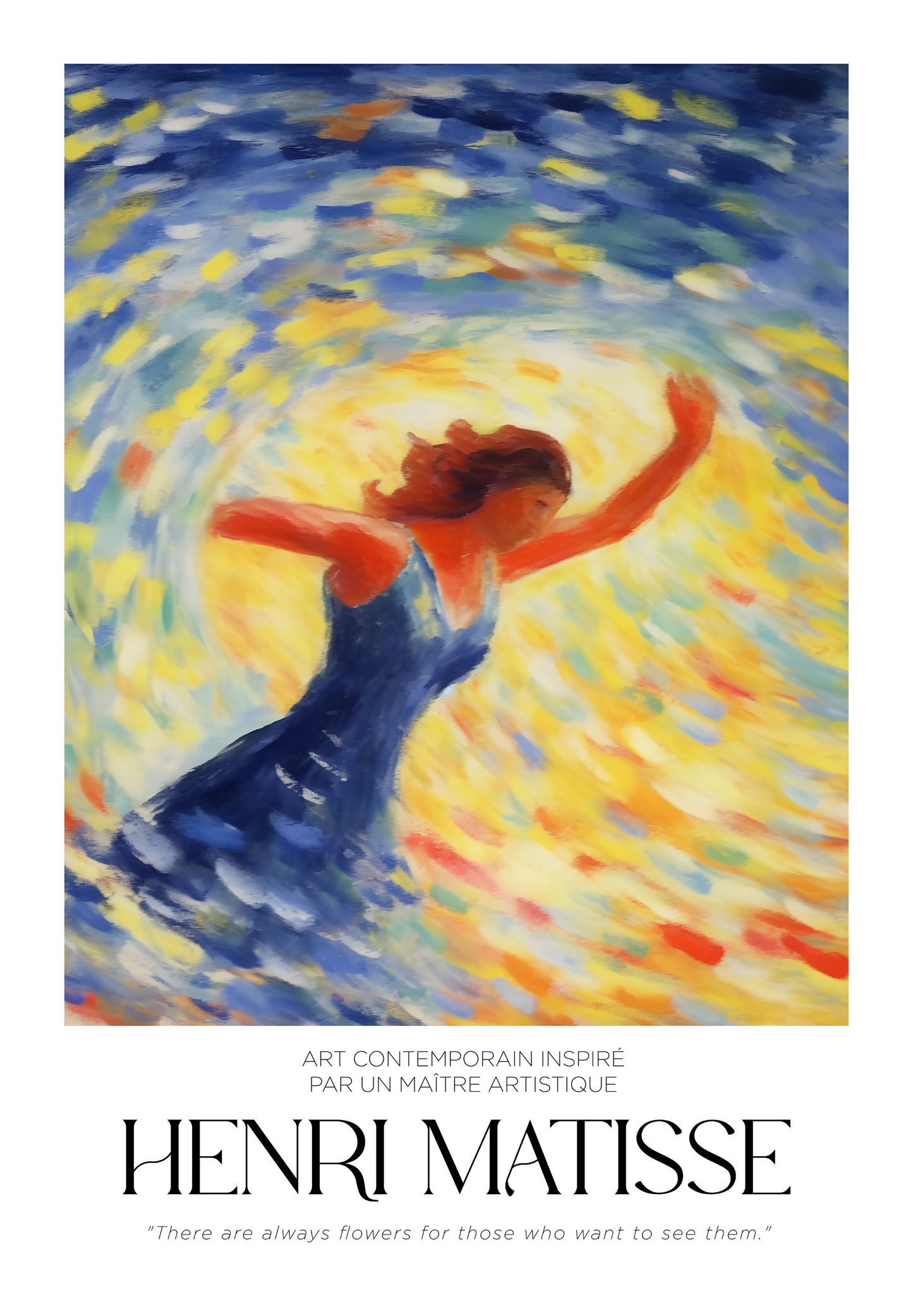 Tourbillon de Joie Matisse Poster
