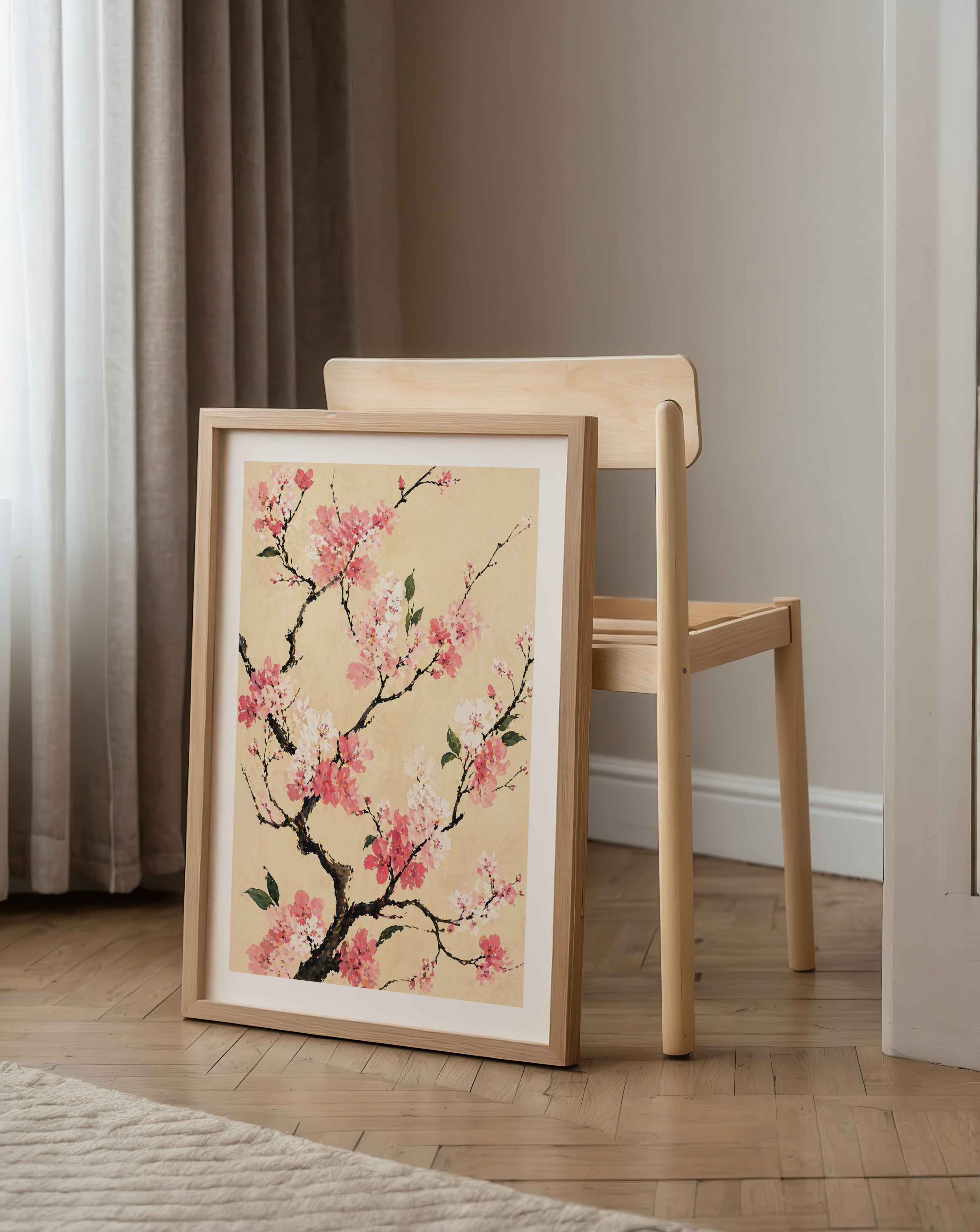 Cherry Blossom Branch Poster