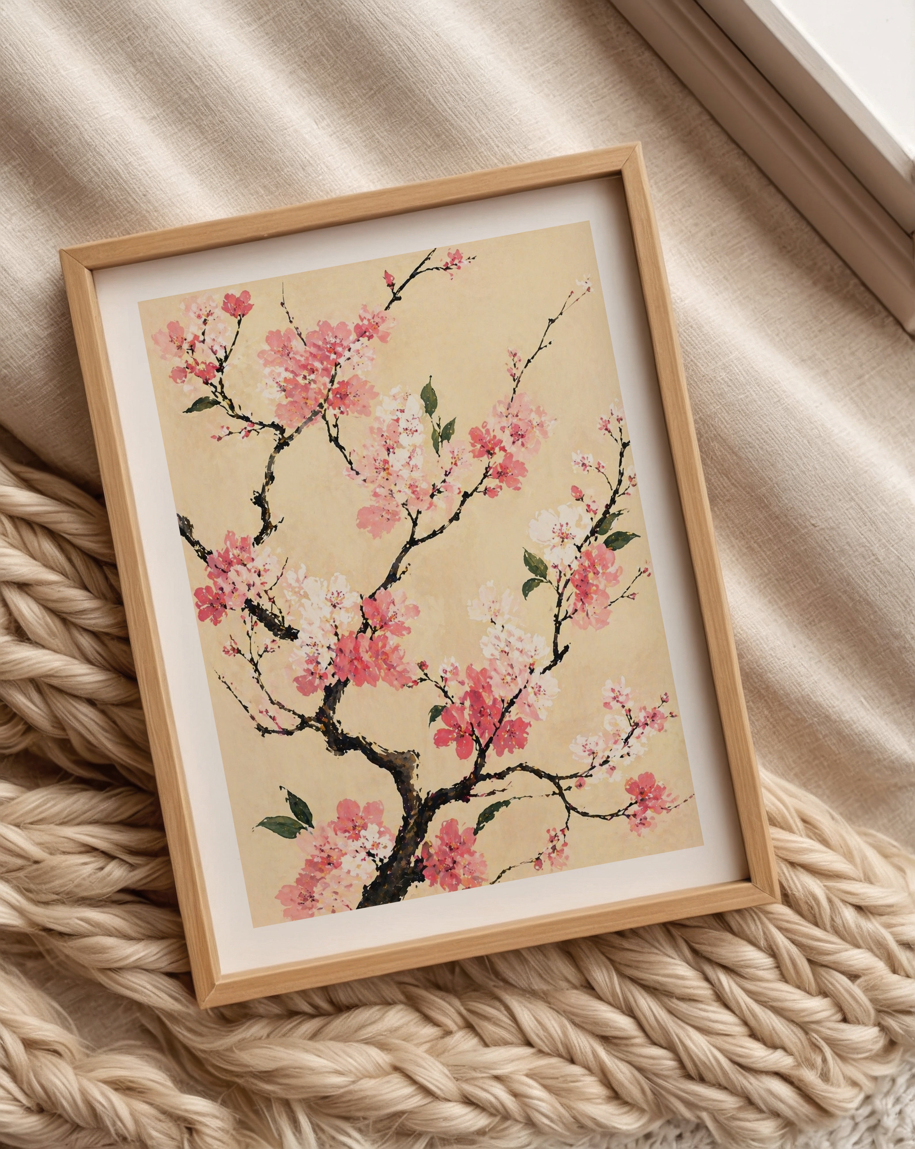 Cherry Blossom Branch Poster