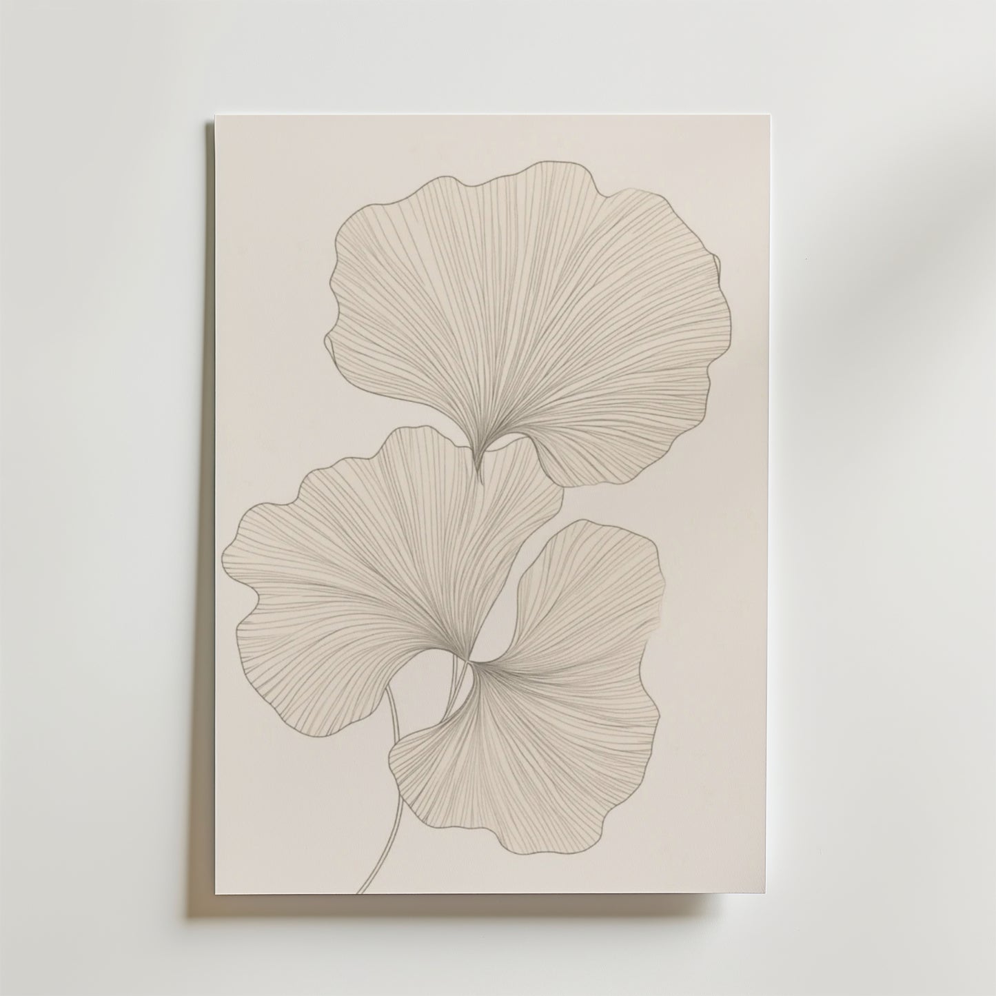 Ginkgo Leaf Poster